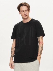 Gap T-Shirt 866774-00 Czarny Regular Fit