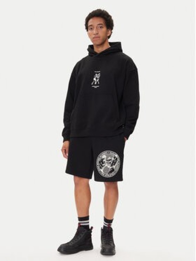 HUGO Bluza Duwrestie 50542399 Czarny Regular Fit