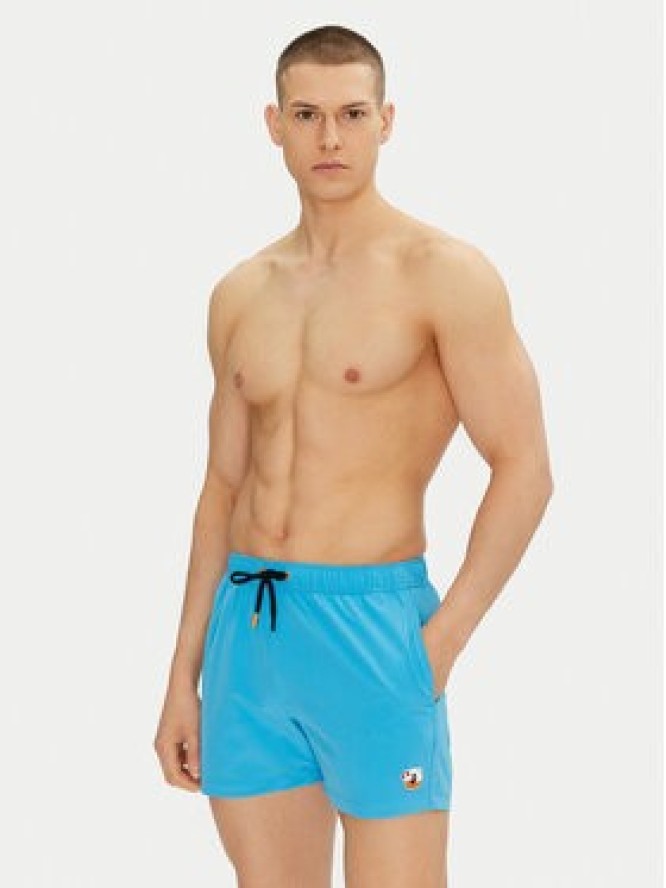 Save The Duck Szorty kąpielowe DW1222M RIPO20 Niebieski Regular Fit