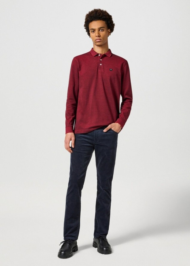 WRANGLER MĘSKIE SPODNIE SZTRUKSOWE GREENSBORO DARK NAVY 112358044 W15Q008616