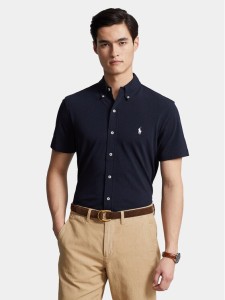 Polo Ralph Lauren Koszula 710798291001 Granatowy Slim Fit