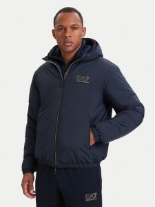 EA7 Emporio Armani Kurtka przejściowa 7M002102 AF25750 UB102 Granatowy Oversize
