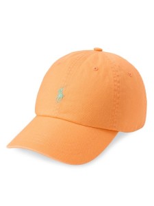 Polo Ralph Lauren Czapka z daszkiem 710667709173 Pomarańczowy