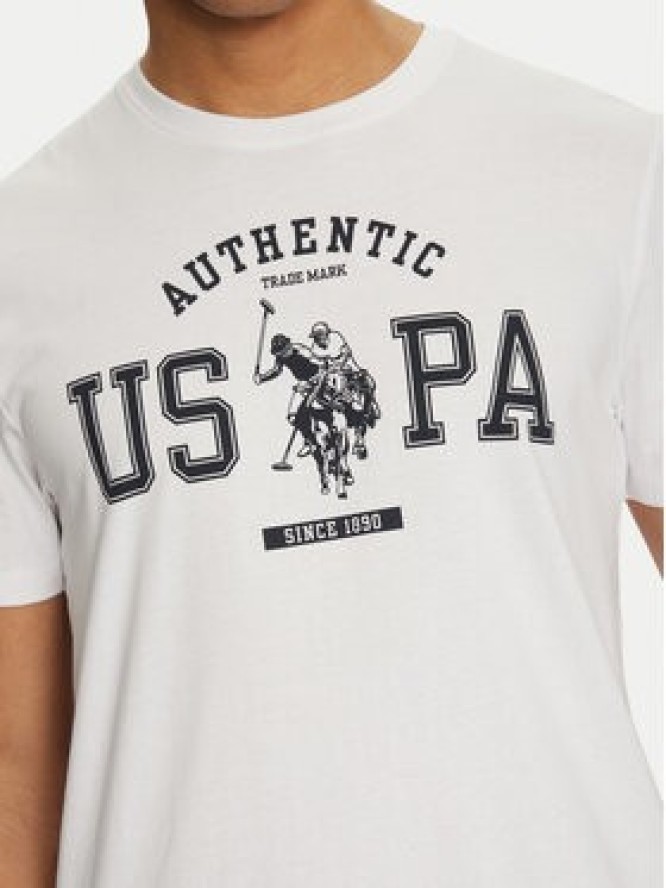 U.S. Polo Assn. T-Shirt MUP4083 Biały Regular Fit
