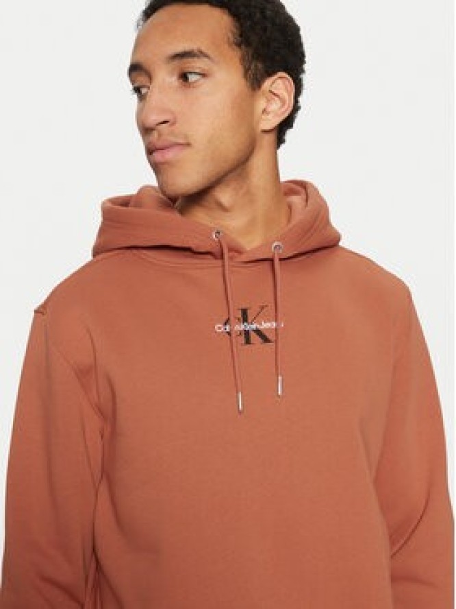 Calvin Klein Jeans Bluza J30J323749 Brązowy Regular Fit