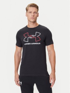 Under Armour T-Shirt Ua Gl Foundation Update Ss 1382915-001 Czarny Loose Fit