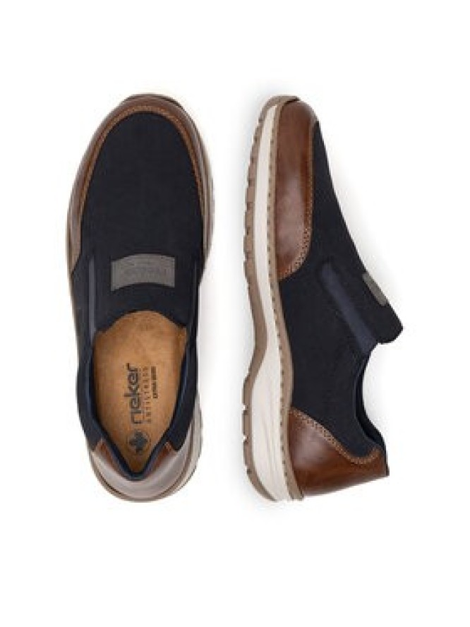 Rieker Półbuty 03354-14 Granatowy