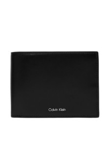 Calvin Klein Portfel Raised Ew Trifold LV04D1228G Czarny