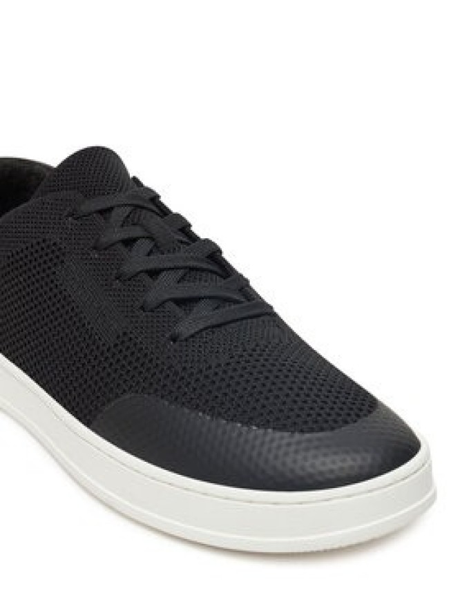 Calvin Klein Sneakersy Low Top Lace Up Knit HM0HM01726 Czarny