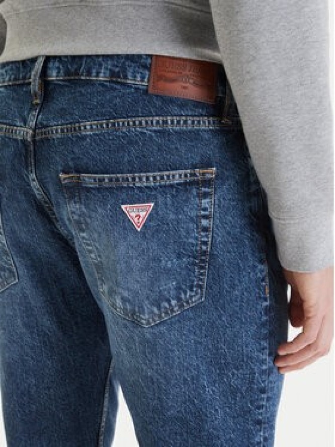 Guess Jeans Jeansy M6GA1C D5M5C Niebieski Relaxed Fit
