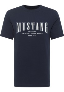 Męski T-Shirt Mustang Style Alex Dark Sapphire 1017335 4136