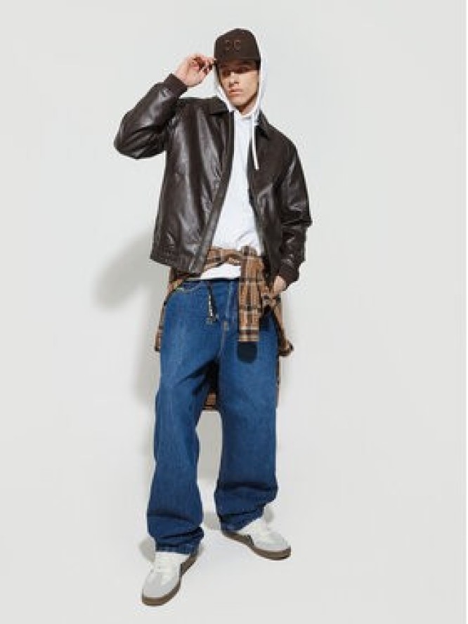 DC Shoes Jeansy EDYDP03435 Niebieski Baggy Fit