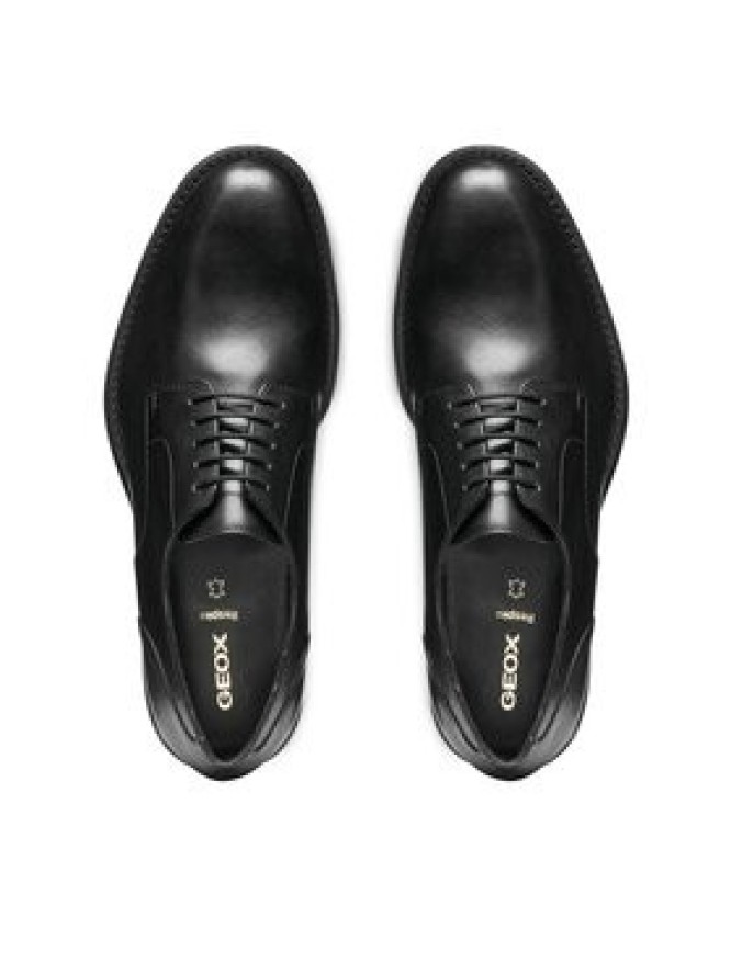 Geox Półbuty U Barberigo U56MBC 00043 C9999 Czarny