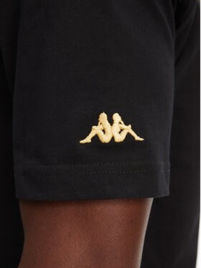 Kappa T-Shirt Norda 361Q6XW Czarny Regular Fit