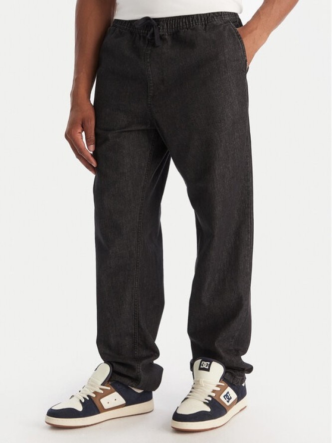 Quiksilver Jeansy Taxer EQYDP03494 Czarny Loose Fit