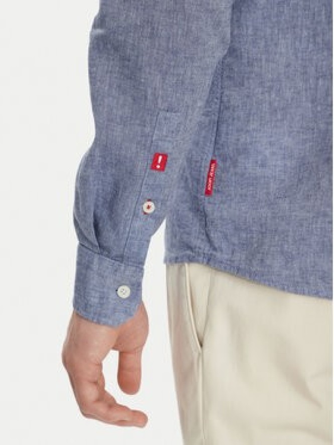 JOOP! Jeans Koszula 15 JJSH-92Hanson2K-W 30045977 Granatowy Regular Fit