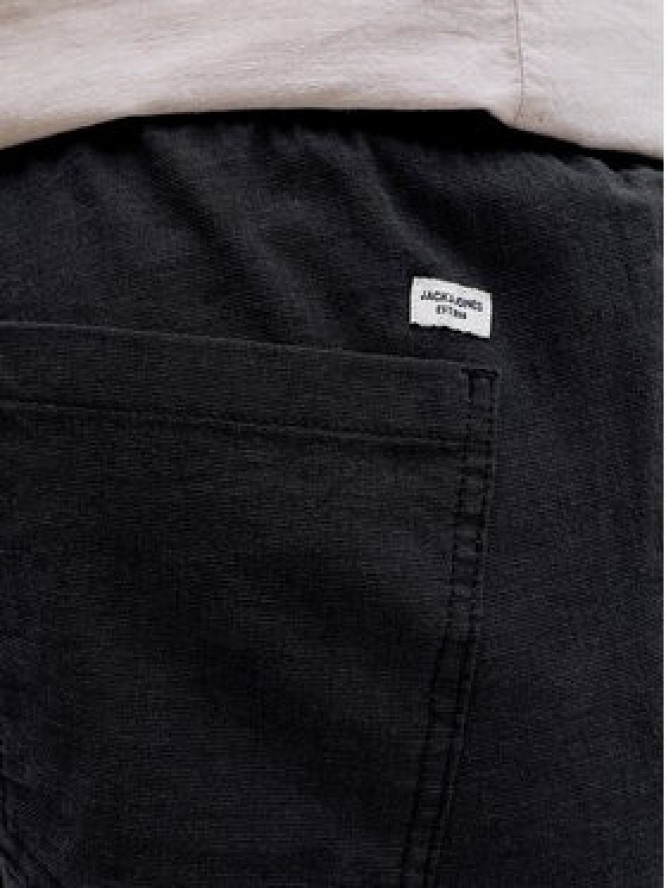 Jack & Jones Szorty materiałowe Jaiden 12293768 Czarny Relaxed Fit