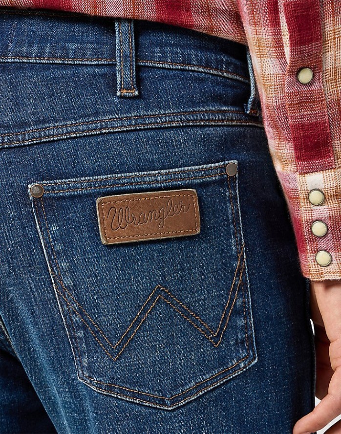 WRANGLER MĘSKIE SPODNIE JEANSOWE LARSTON AZURE FADE 112358058 W18S017435