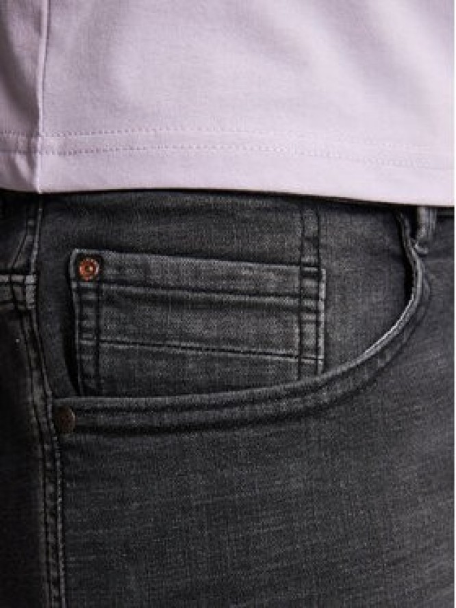 Petrol Industries Szorty jeansowe M-1050-SHO002 Szary Regular Fit