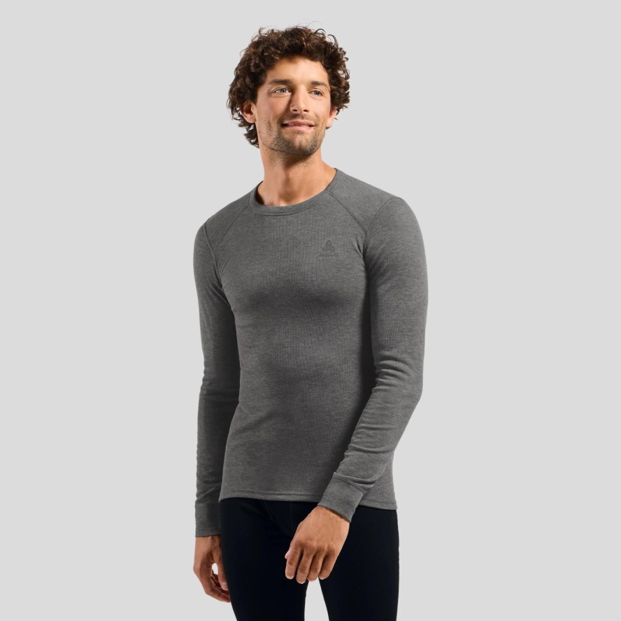 T-shirt thermique Odlo Shirt Col rond Manches longues ACTIVE WARM ECO