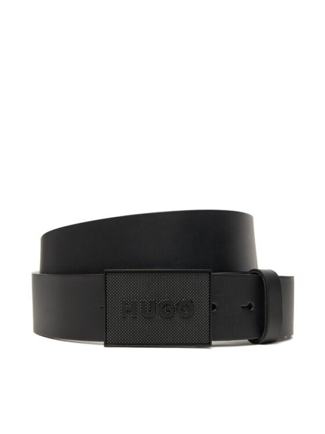 HUGO Pasek Męski Gethon 50548359 Czarny