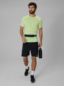 4F Spodenki do biegania szybkoschnące męskie - czarne M