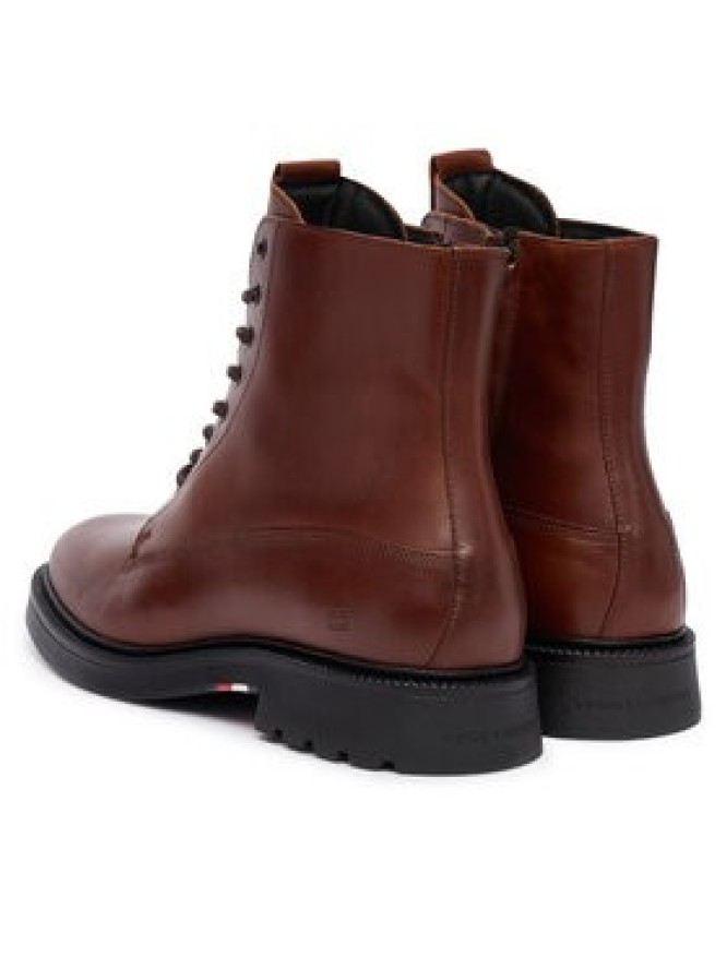Tommy Hilfiger Kozaki Comfort Lwt FM0FM05593 Brązowy