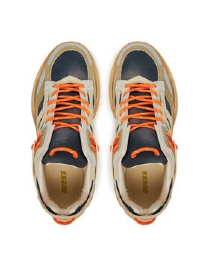 Guess Sneakersy FMJBEL LEA12 Beżowy