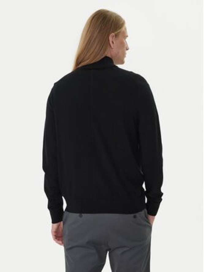 Calvin Klein Sweter LV04LD318G Czarny Regular Fit
