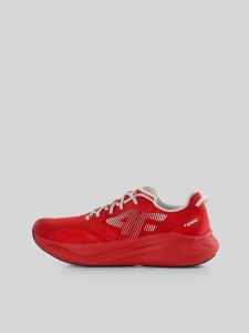 4F Niskie buty do biegania Flow Run 1.0 uniseks - czerwone 44
