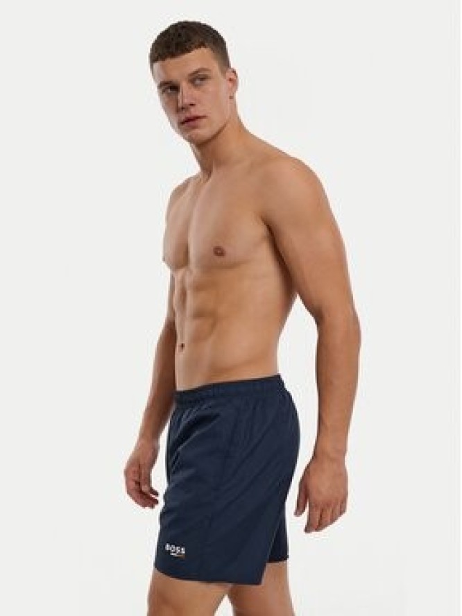 BOSS Szorty kąpielowe Swordfish 50554613 Granatowy Regular Fit
