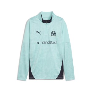 Młodzieżowa bluza treningowa Olympique Marsylia z zamkiem 1/4 PUMA