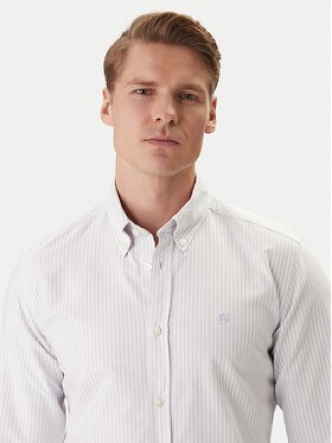 BOSS Koszula H-ROAN 50556069 Fioletowy Regular Fit