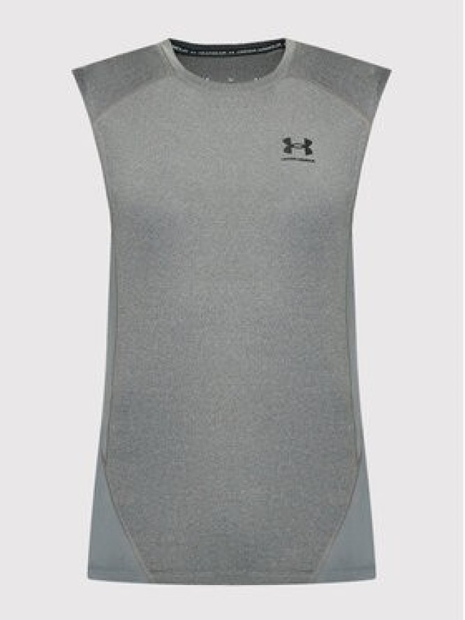 Under Armour Tank top HeatGear® 1361522 Szary Slim Fit