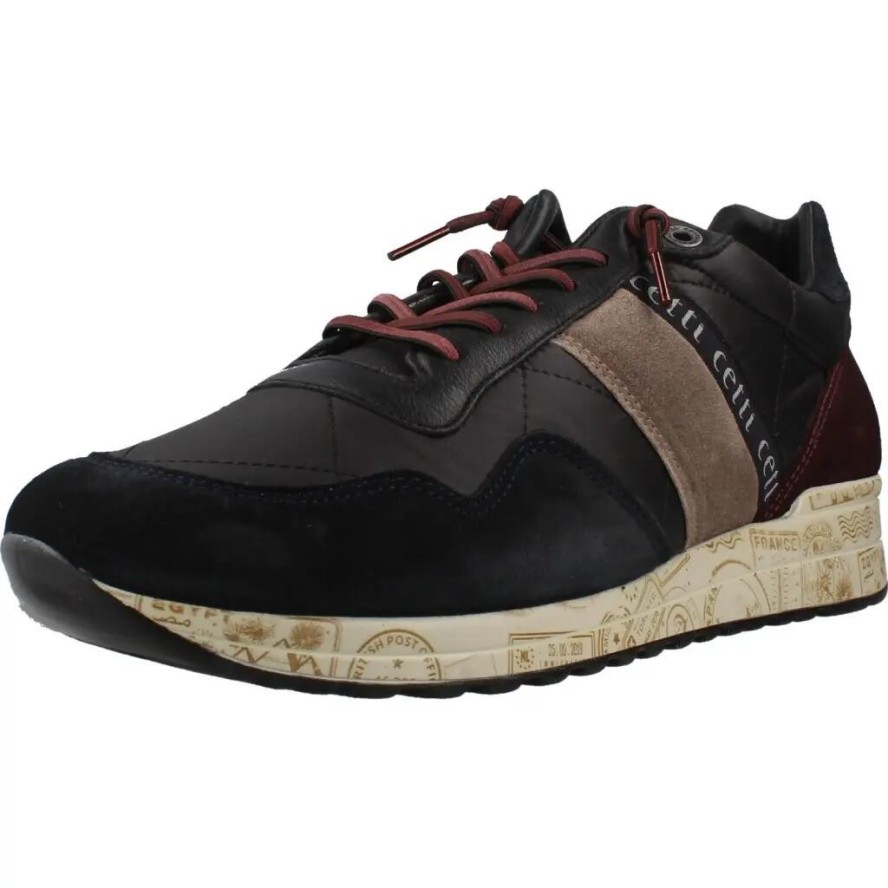 Buty CETTI C1370 INV27 DEPORTIVO ANTE FREEDOM Czarny