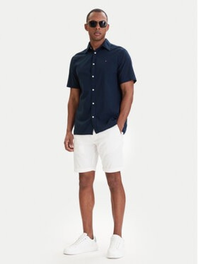 Tommy Jeans Koszula DM0DM22786 Granatowy Regular Fit