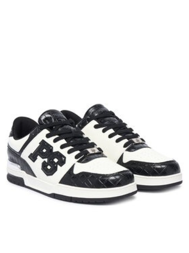 Plein Sport Sneakersy SAFS USC0934 SLE004N Biały
