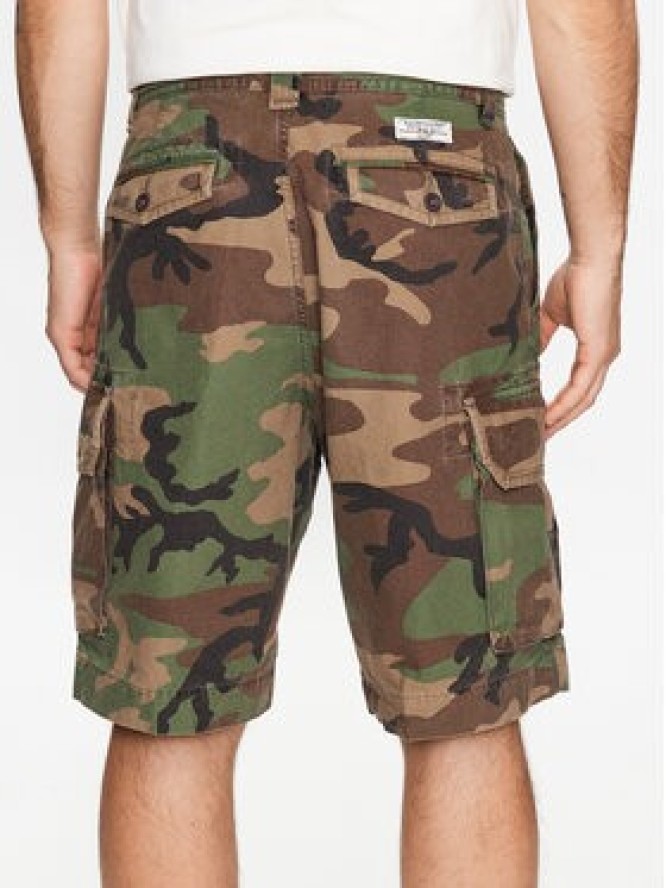 Polo Ralph Lauren Szorty materiałowe 710748127001 Zielony Regular Fit