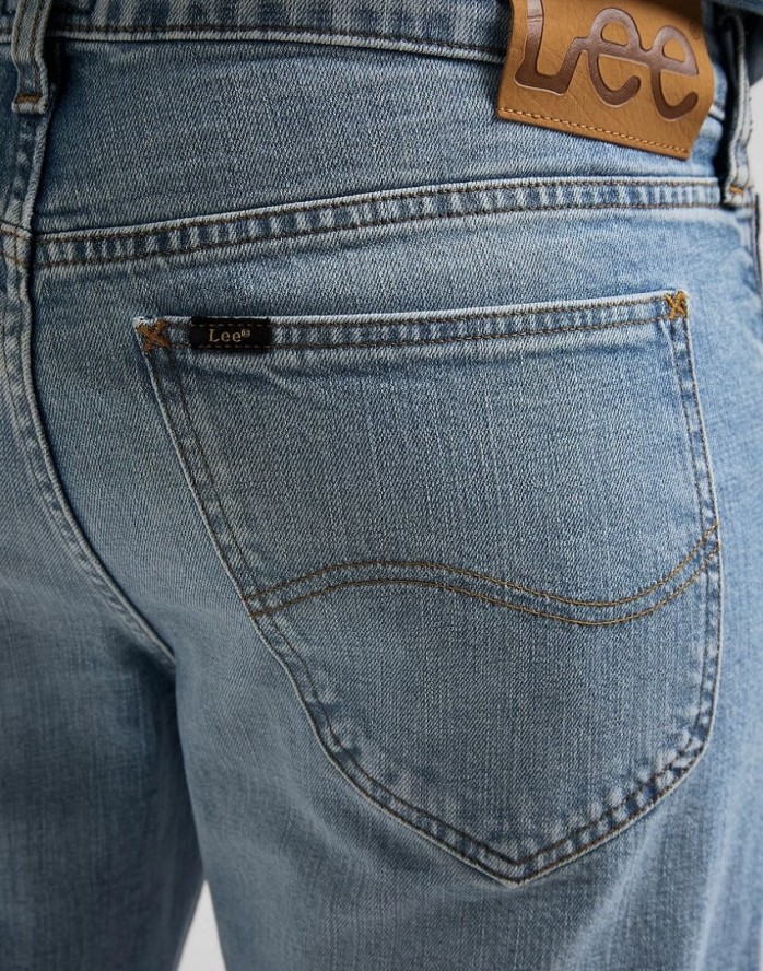 LEE DAREN ZIP FLY MĘSKIE SPODNIE JEANSOWE LT USED MARVIN L707KNMB 112145462