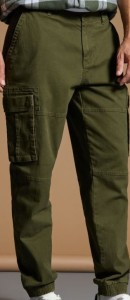 Spodnie cargo - khaki