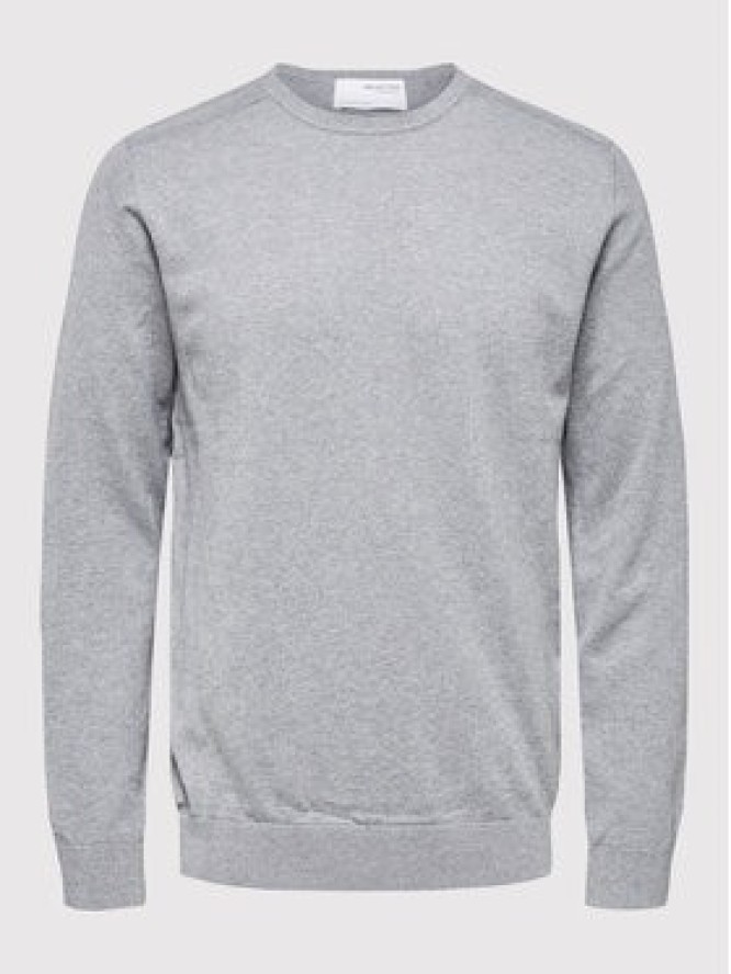 Selected Homme Sweter Berg 16074682 Szary Regular Fit