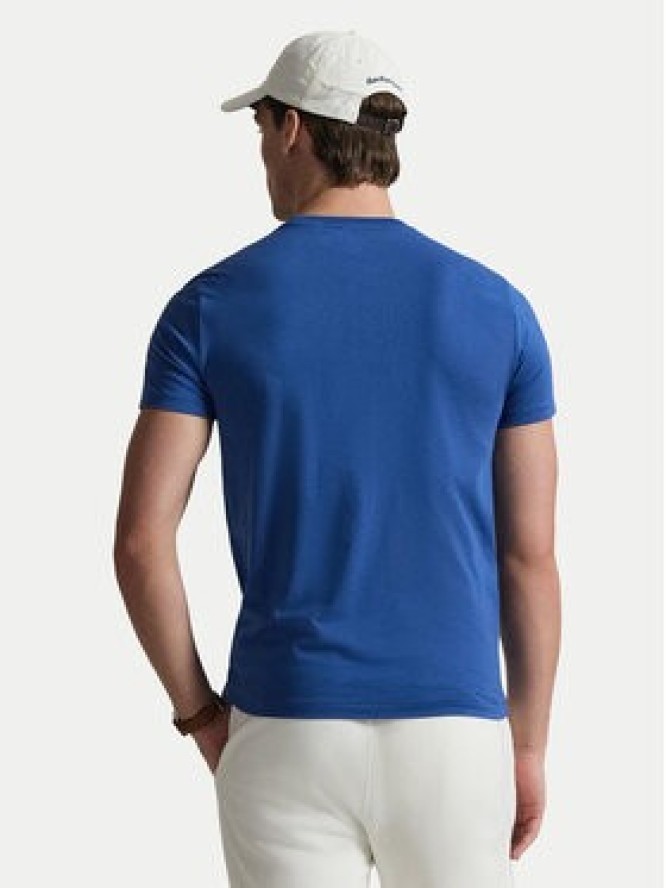 Polo Ralph Lauren T-Shirt 710671438537 Niebieski Custom Slim Fit