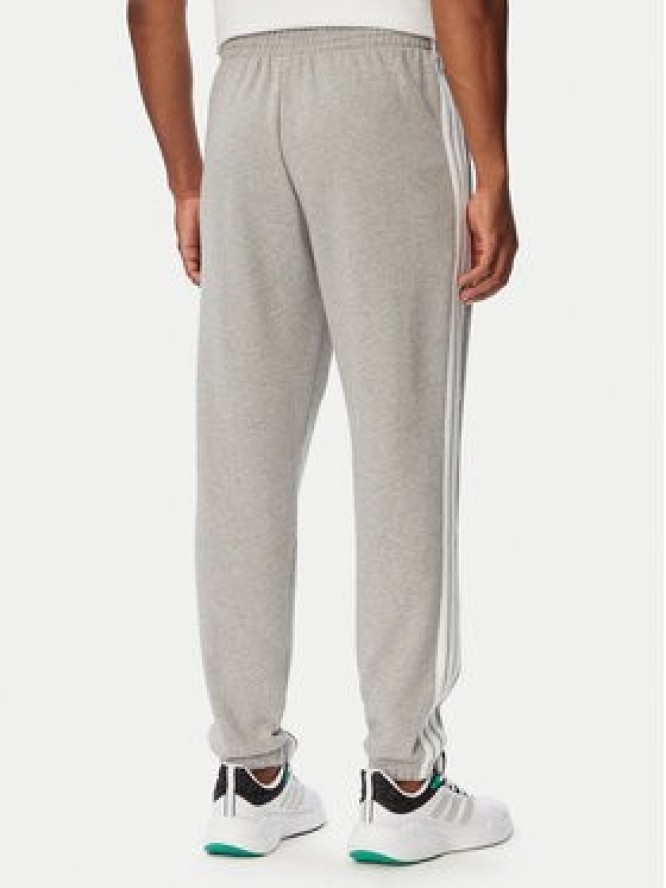 adidas Spodnie dresowe Essentials 3-Stripes KY4195 Szary jasny Regular Fit