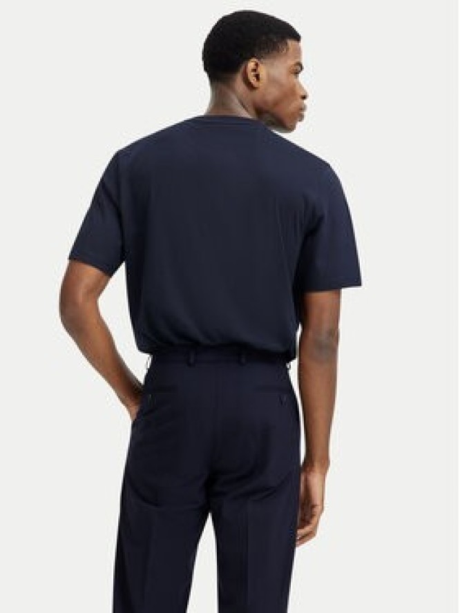 Bugatti T-Shirt 8350-95040 Granatowy Regular Fit