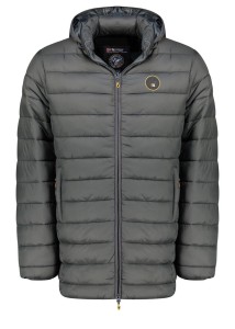 Kurtka męska Geographical Norway AMIGOMAP LONG HOOD DB DGREY MEN 233 DARK GREY