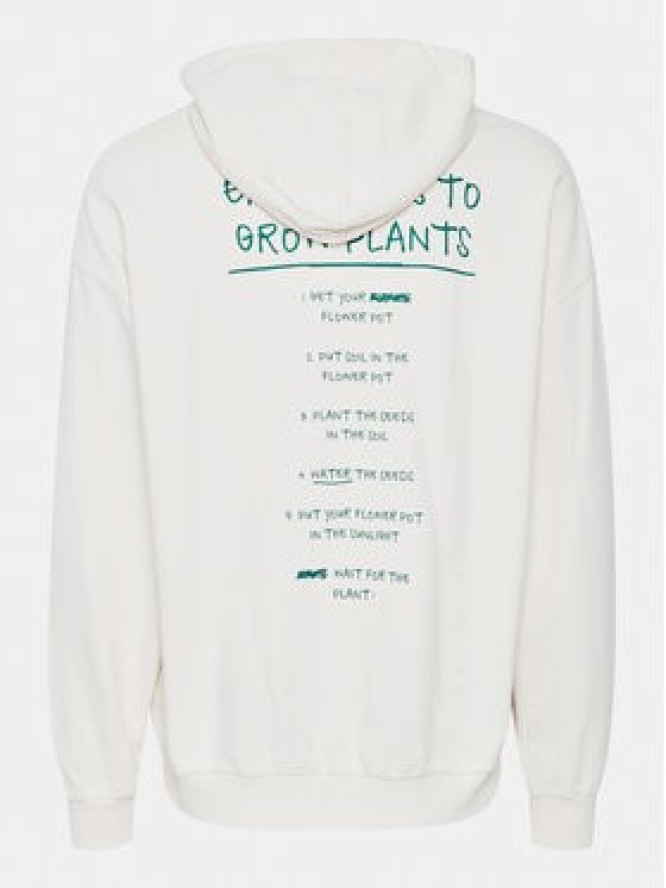 Solid Bluza Idir 21108130 Biały Relaxed Fit