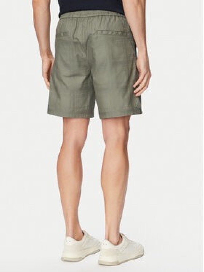 BOSS Szorty materiałowe Sandrew 50559371 Szary ciemny Regular Fit