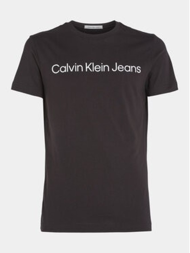 Calvin Klein Jeans T-Shirt J30J322552 Czarny Slim Fit