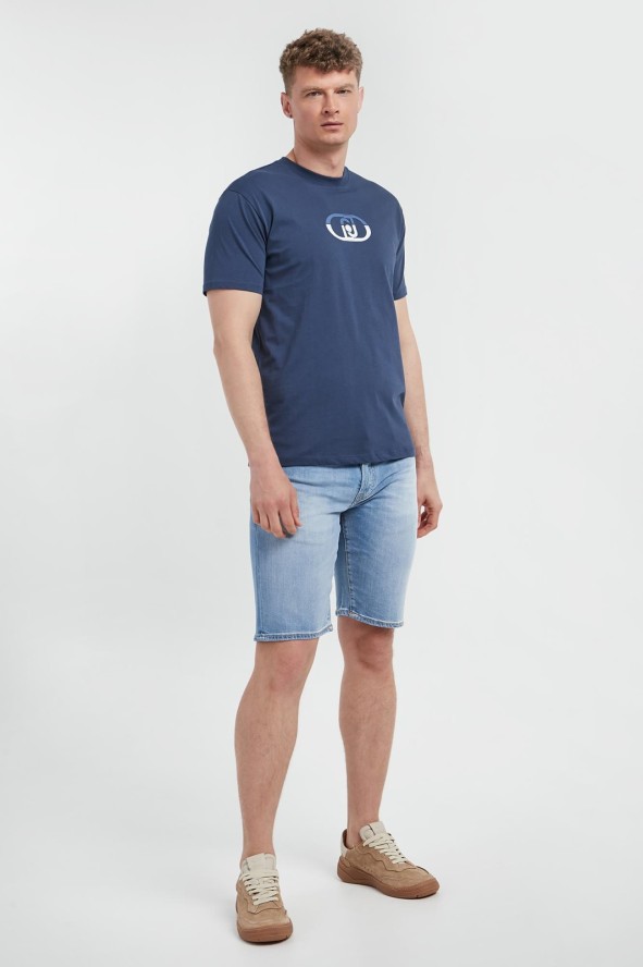 T-shirt męski z logo LIU JO