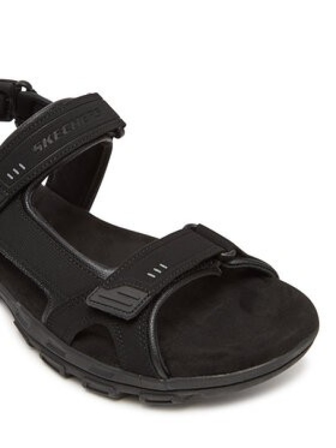 Skechers Sandały Garver-Louden 64487/BLK Czarny